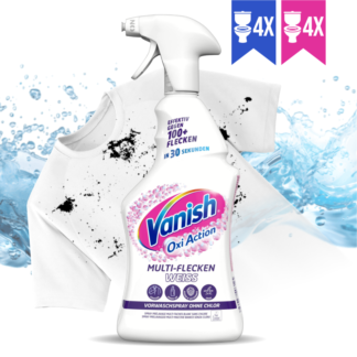 VANISH sredstvo za uklanjanje mrlja u spreju OXI ACTION WHITE 750ml <div style="color:red"><b>NOVO</b></div>