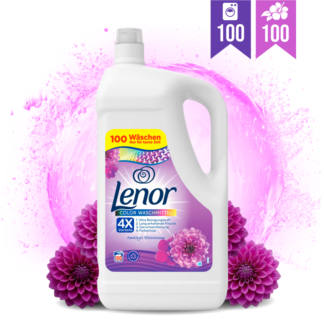 LENOR 2-u-1 Amethyst Blütentraum Color deterdžent i omekšivač za šareno rublje, 5 l (100 pranja) <div style="color:red"><b>DOSTUPNO SAMO KOD NAS!</b></div>