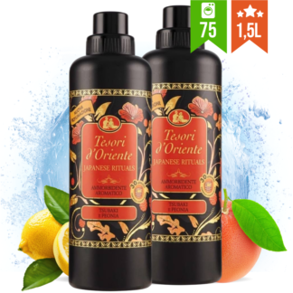 TESORI D'ORIENTE deterdžent Japanese dream KOMPLET 2×760 ml (75 pranja)