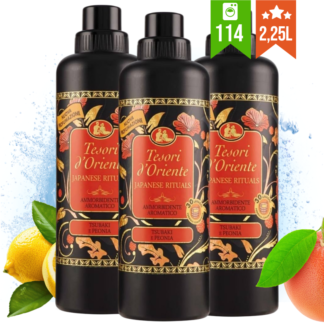 TESORI D'ORIENTE deterdžent Japanese dream KOMPLET 3x760 ml (114 pranja)<div style="color:red"><b>SUPER AKCIJA!</b></div>